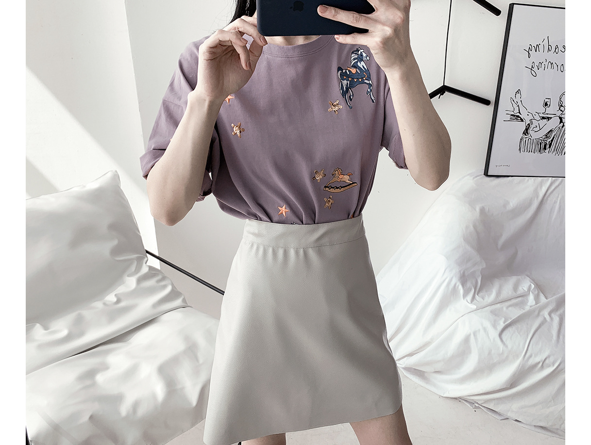 Jupe femme BAOCHENG BON PRODUIT en Cuir PU - Ref 3330438 Image 27