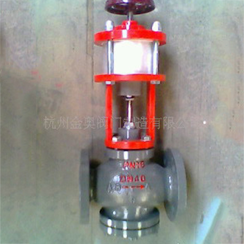 供应 手气两用切断阀 金奥工业用机械碳钢法兰单向调节阀