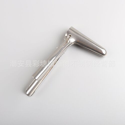 Stainless Steel Rectal Mirror Rectal Dilator Rectal Speculum Straight Cylinder Bell Mouth Clamp Rectal Dilator Clinic Inspection Mirror 