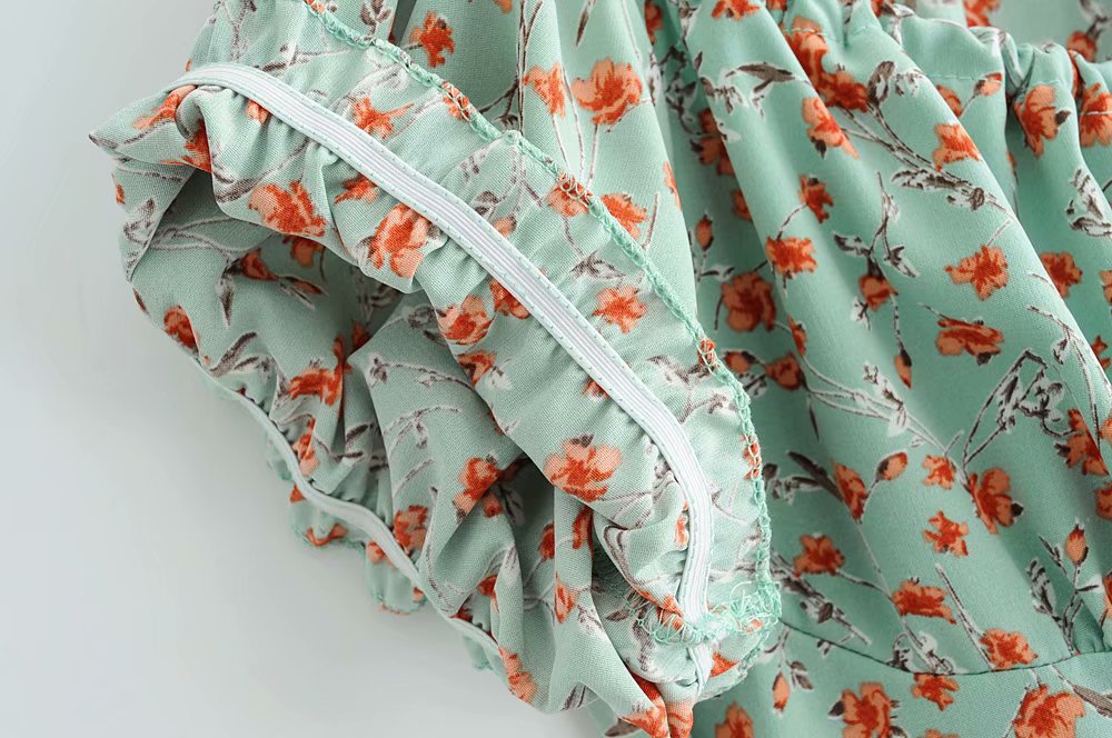 Polyester Fashionskirt(Light green-S) NHDS0709-Light-green-S
