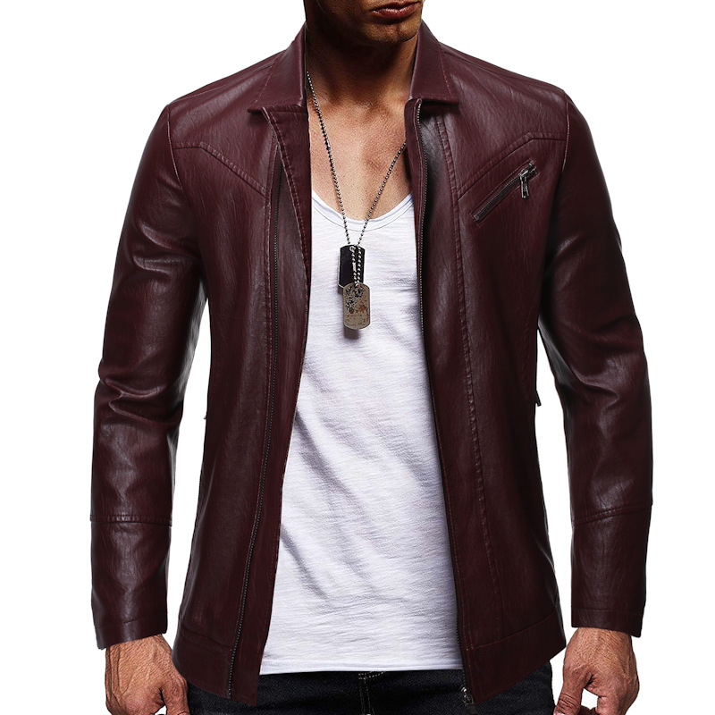 Veste en cuir homme - Ref 3443913 Image 6