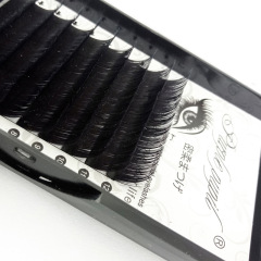 廠家嫁接假睫毛 眼睫毛  時尚裸妝 手動技術開花0.07粗度款式