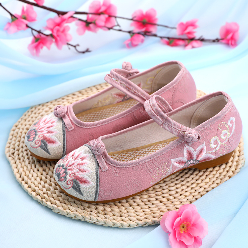 Mocassins femme en coton - Ref 3440445 Image 5