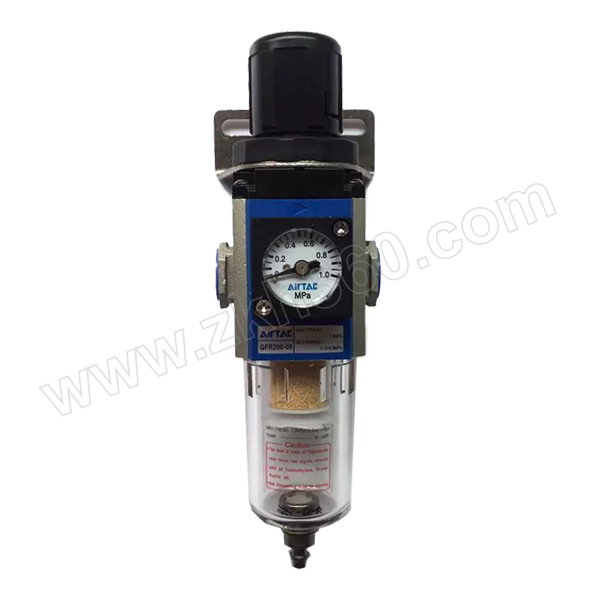 GFR200C系列金属杯调压过滤器AIRTAC/亚德客GFR200C-08-L-J-C1