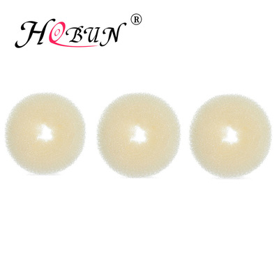 韓國頭飾甜甜圈bobo波波頭盤發器丸子頭美發工具花苞頭飾品