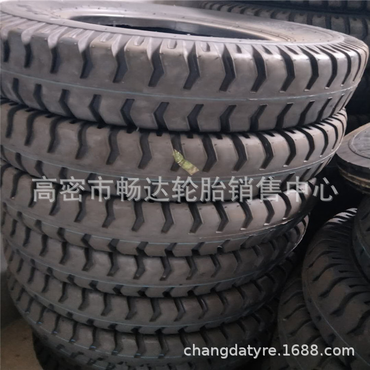 销售7.50-16  农用拖拉机轮胎  前轮  羊角花纹轮胎