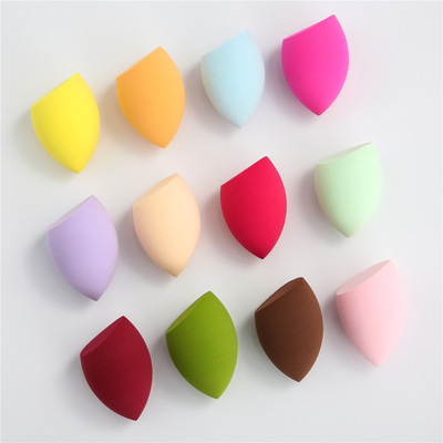 4*6 latex Powder puff Drop gourd Cut powder Wash flapping makeup cotton Beauty Wet and dry Dual use