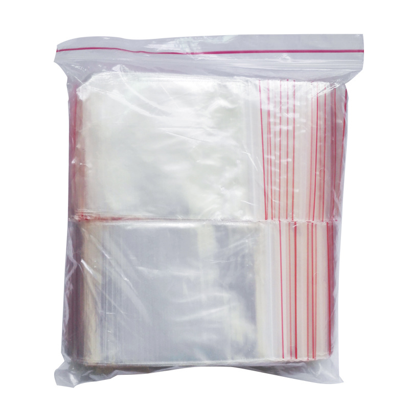 自封袋批发 透明封口袋塑料袋密封袋加厚PE塑封包装袋定做印刷