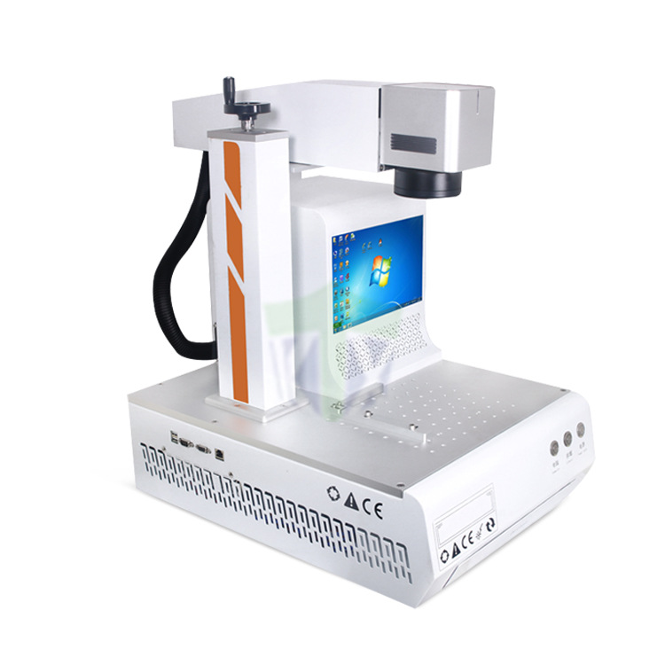光纤激光拆屏机打标机激光打标机镭雕机金属后盖雕刻打标机激光机