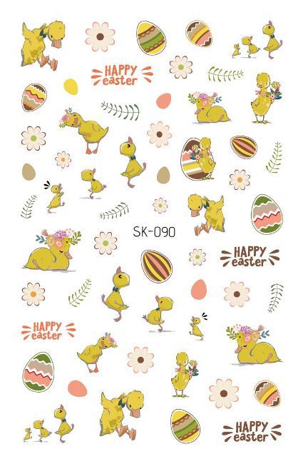 Nuevas pegatinas de unicornio, pegatinas de animales frescas y lindas para uñas, populares en Instagram, pegatinas de arte para uñas impermeables y duraderas, removibles. image 49