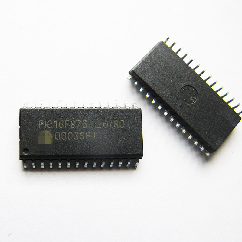 单片机 PIC16F876-20/SO  MCU 8BIT 14KB FLASH 28SOIC 原装SOP28