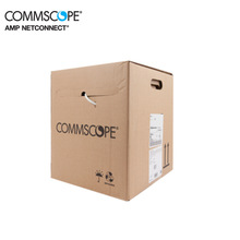 康普原装 24AWG 超五类屏蔽网线219413-2 屏蔽双绞线305M