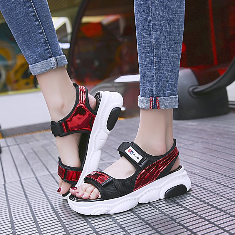 Chaussures été pour femme en Caoutchouc - Ref 3345421 Image 50