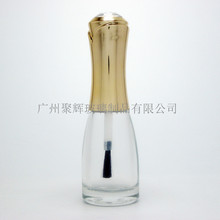 10ml各种造型指甲油瓶 液体分装毛刷瓶 可配套各种造型指甲油盖