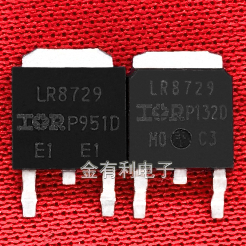 拆机IRLR8729TRPBF IRLR8729 LR8729 58A30V TO252 MOS场效应管