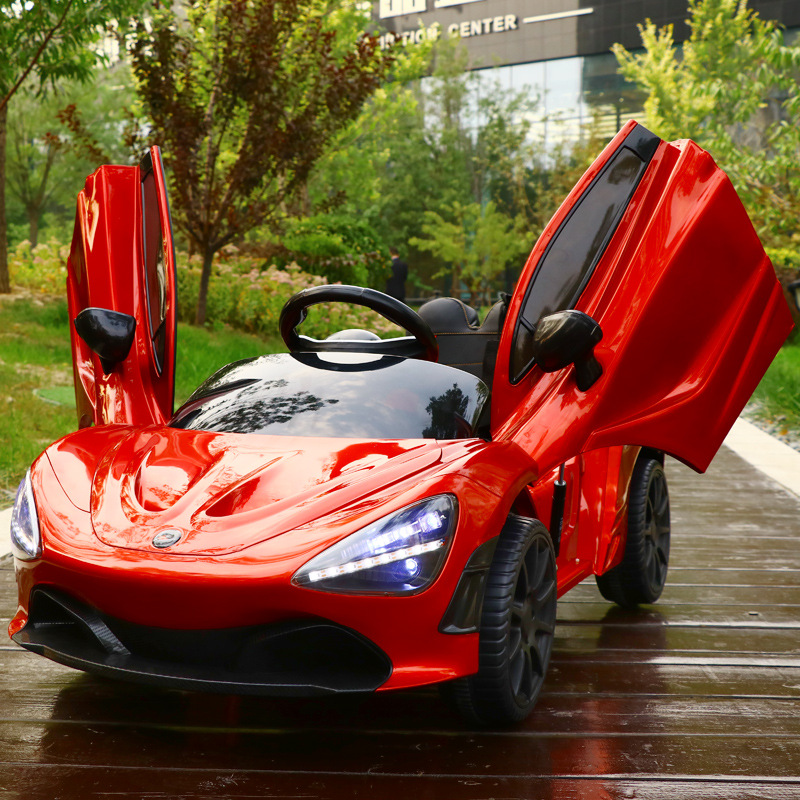 新款儿童电动汽车 宝宝儿童电动车可坐人遥控四轮婴儿玩具车|ms