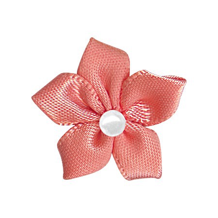 Yao Ming flor decoración hecha a mano cinta flor acabado horquilla decoración pequeña flor ropa interior ropa textil accesorios regalo embalaje