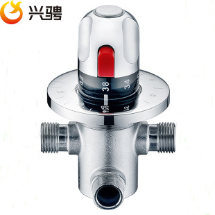 Xingcheng 4 points concealed thermostatic valve all copper thermostatic mixing valve shower room shower screen bathtub special temperature control valve