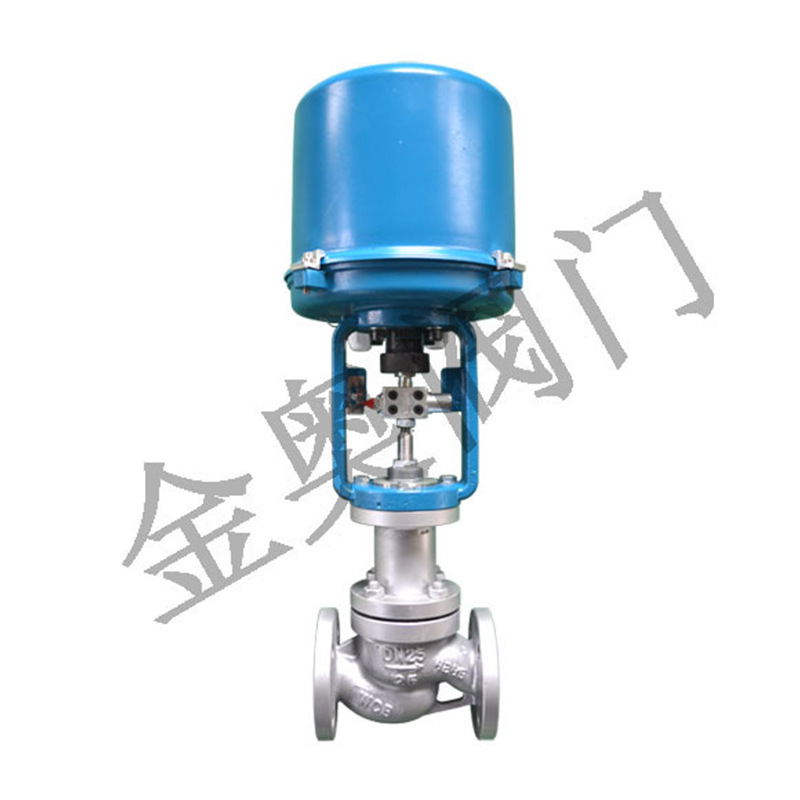 厂家直销 ZAZM套筒电动调节阀  单向电动带手轮单座调节阀