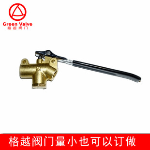 1/4NPT Brass K-образный клапан 1200PSI K251-30 "K" Клапан пресс-клапаны для длинной ручки