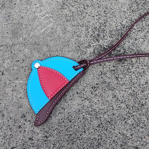 New cute contrasting color hat bag pendant