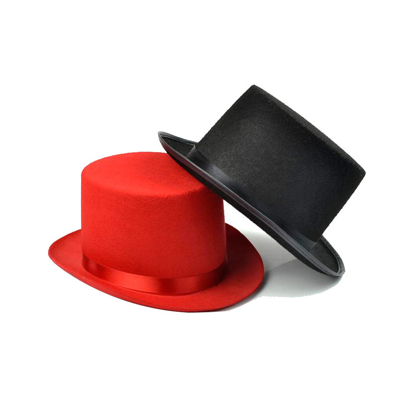 Sombrero mágico Jazz sombrero niños adultos accesorios de rendimiento sombrero mago sombrero especial sombrero de copa ropa de rendimiento