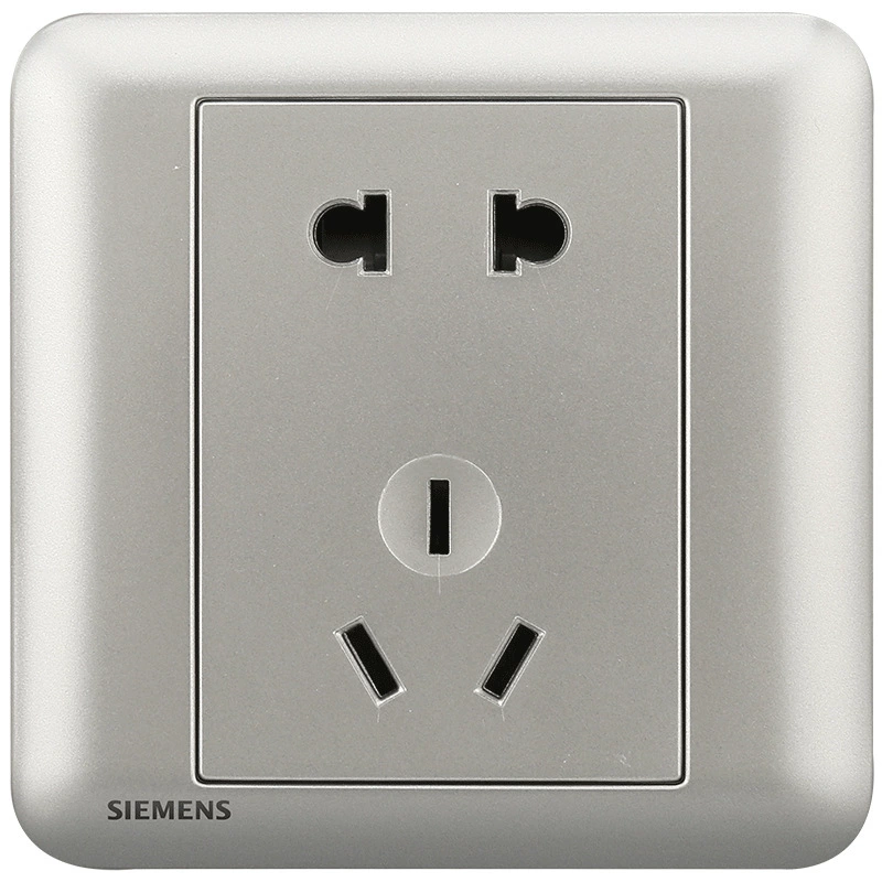 Siemens switch socket Hao Rui series selenium glaze 86 -type wall household five -hole power socket air -conditioning panel