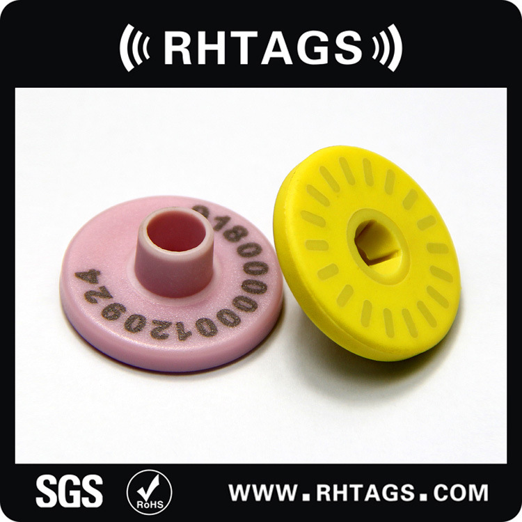 134.2khz低频EM4305 猪牛羊电子耳标 RFID动物标签 11784/85FDX-B