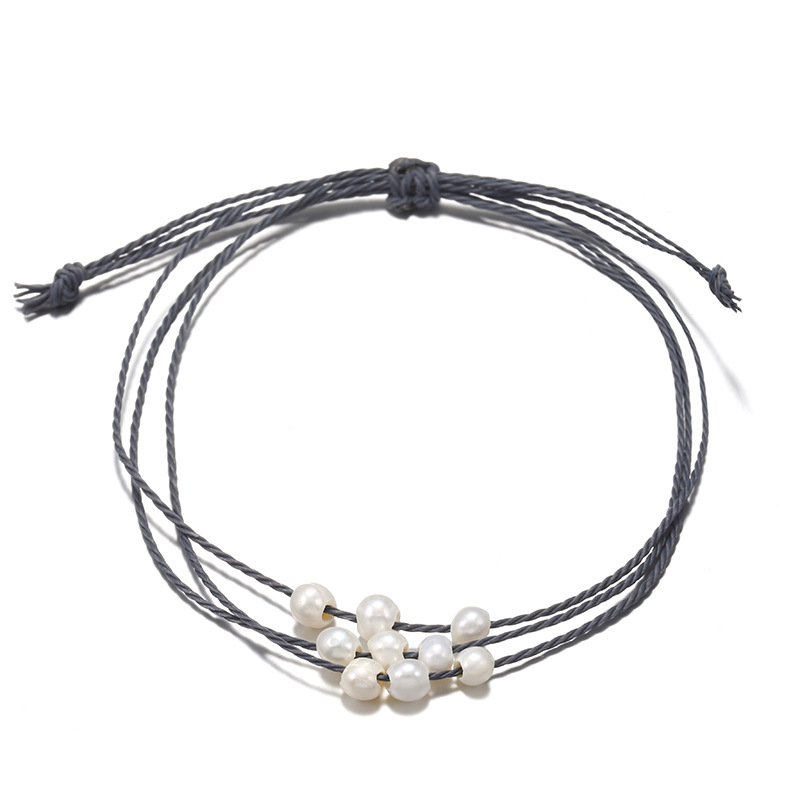 Simple Style Solid Color Rope Braid Women's Bracelets display picture 3