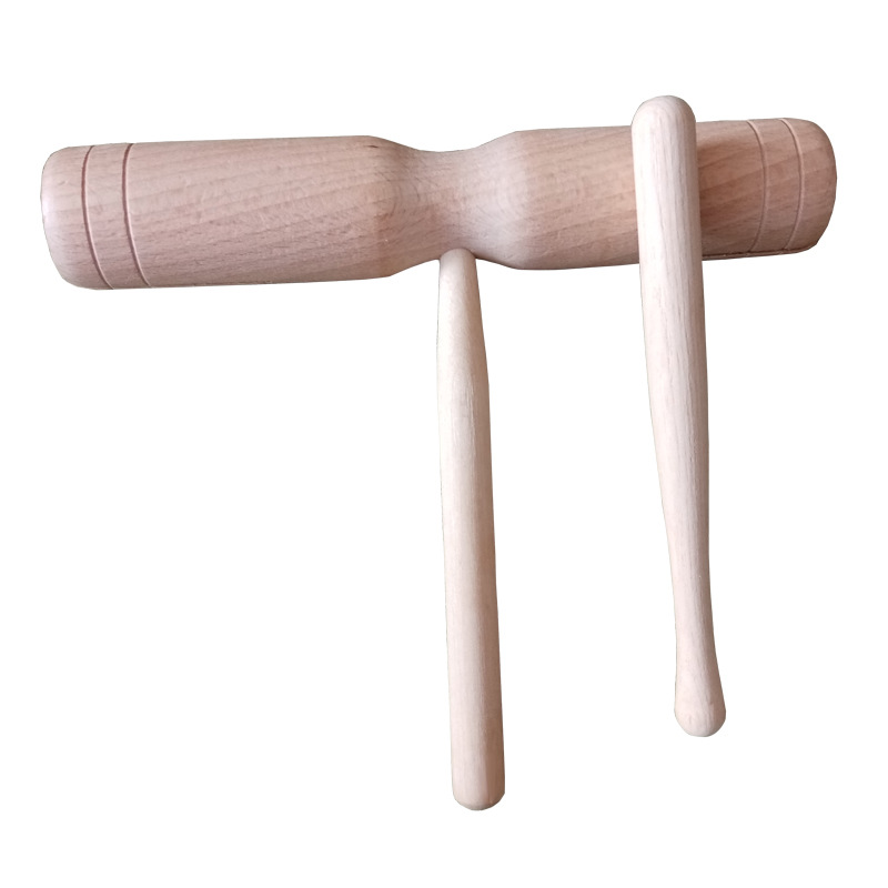 Instrumento de percusión para Niños bajo alto doble tubo de sonido registro doble tubo de sonido instrumento musical para niños juguete de enseñanza de jardín de infantes. 14