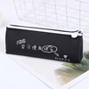 Silica gel pencil case, stationery for elementary school students, storage bag, wholesale