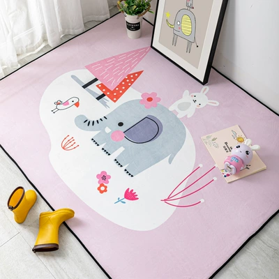 Mat Bay Window Mat — Avtomobil döşəmə paspasları - elephant-and-rabbit-70140cm
