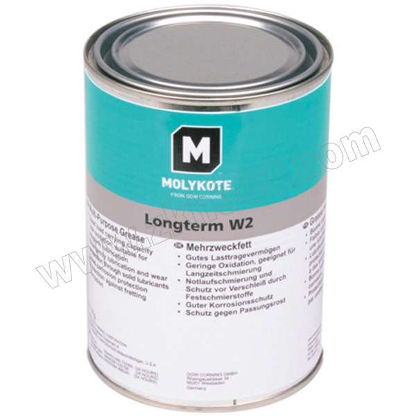 白色长寿命型轴承润滑脂MOLYKOTE/摩力克LONGTERMW2白色 1KG