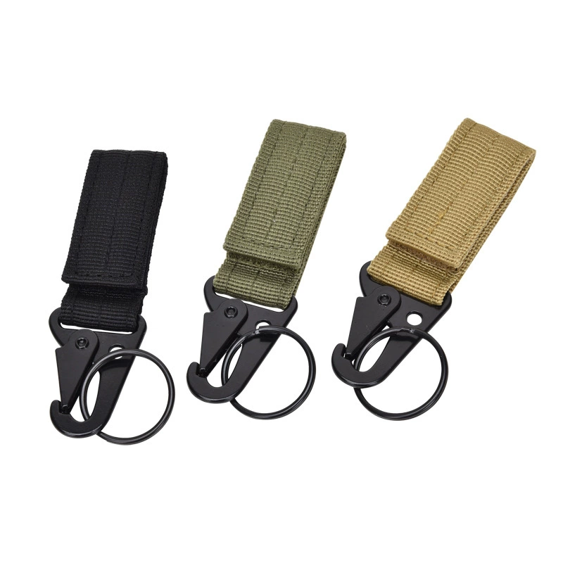 Многофункциональный Открытый Тактический Брелок для альпинизма Износостойкая нейлоновая пряжка с Ястребом Крюк для скалолазания Тактическая Пряжка для аксессуаров