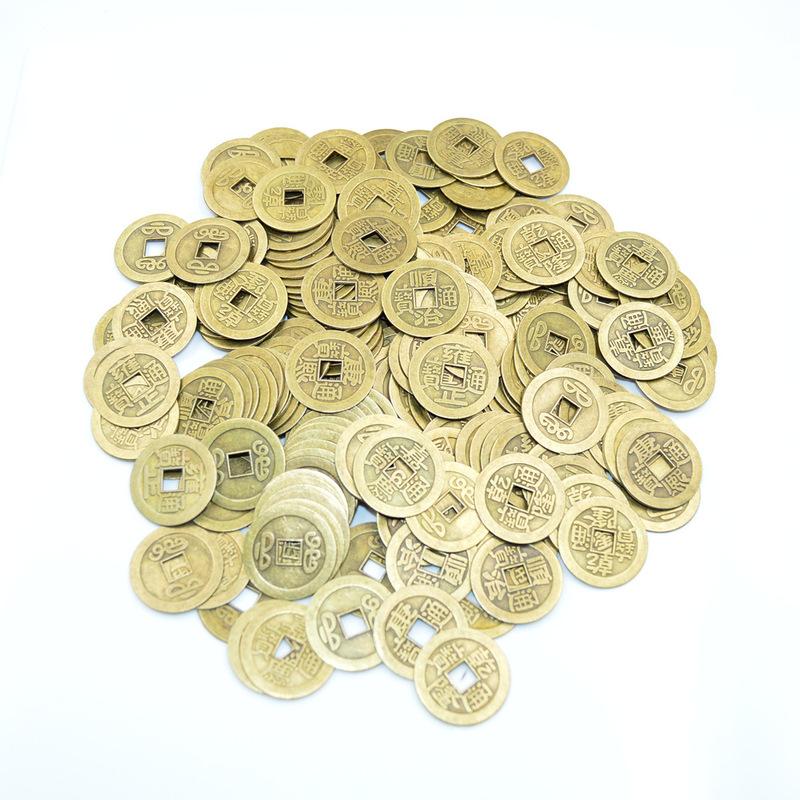 Wholesale Alloy Five Emperors Coins Mixed Set, Qing Dynasty Ten Emperors Copper Coins, Feng Shui Supplies, In-Stock Supply of Zinc Alloy Antique-Style Coins Wholesale Alloy Five Emperors Coins Mixed Set, Qing Dynasty Ten Emperors Copper Coins, Feng Shui Supplies, In-Stock Supply of Zinc Alloy Antique-Style Coins