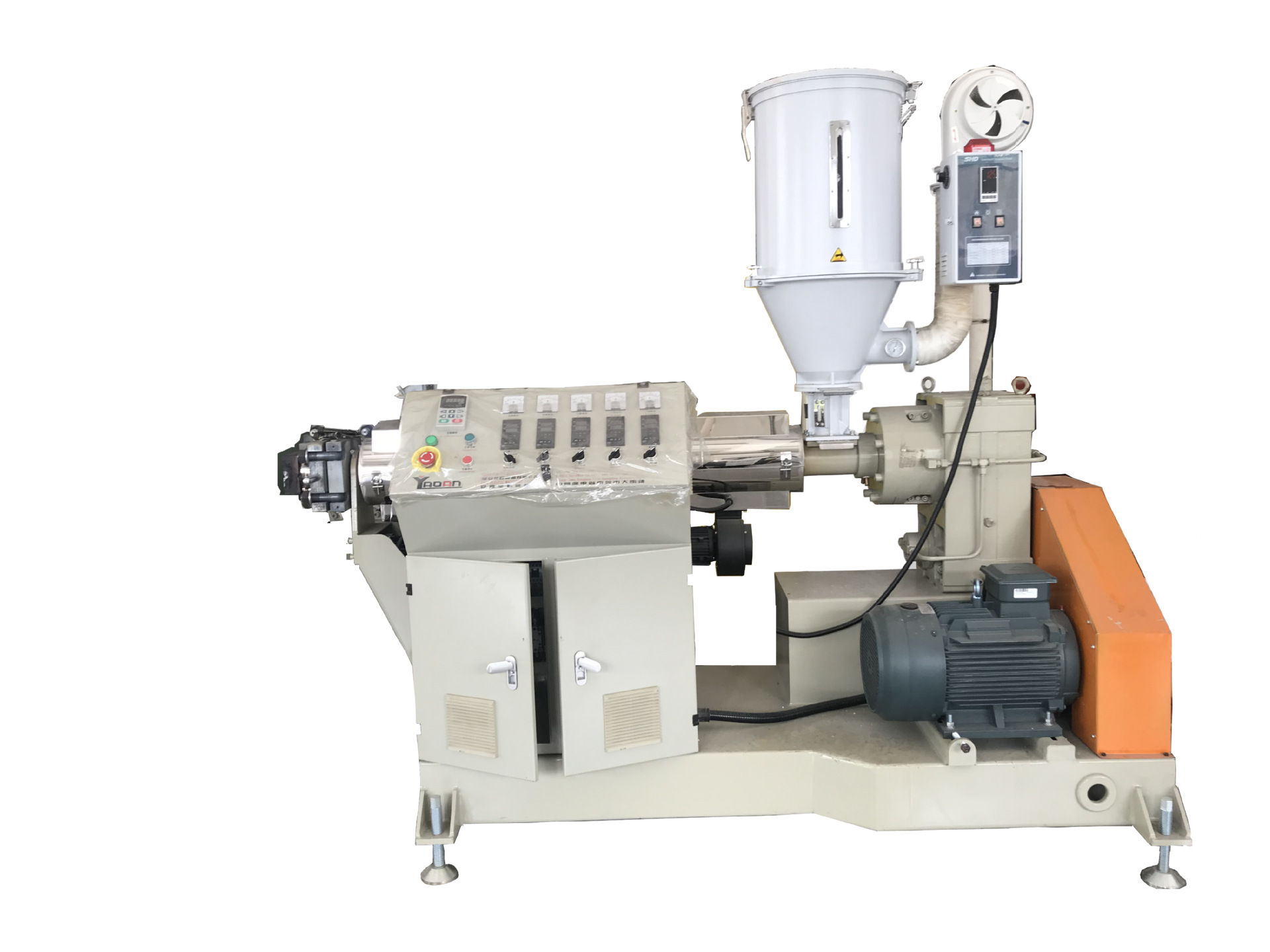 燿安厂家供应LED灯罩PC挤出设备双色共挤机器