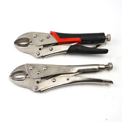 Dichuang Powerful Pliers Series C-type round mouth smooth handle rubber handle floor heating chain type heavy-duty welding manual pliers