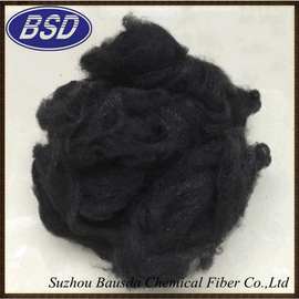 现货厂价供应涤纶短纤1.5D*38mm 特黑￥5800/吨纺织纤维批发
