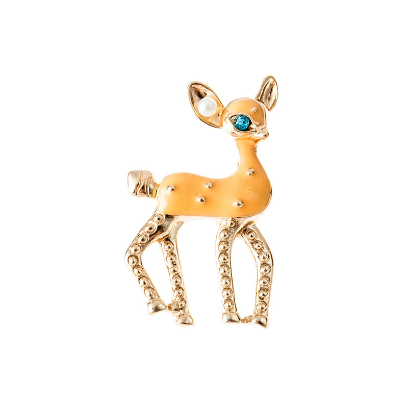 Fashionable accessory from pearl, cute brooch, pin lapel pin, Korean style