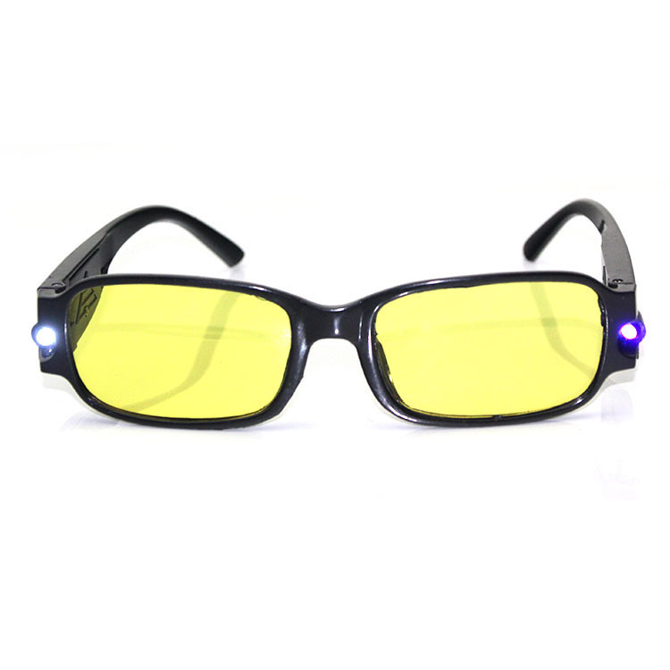 Illuminated Magnetotherapy Reading Glasses UV Lamp LED Lamp Counterfeit Lamp Night Vision Goggles Multifunctional Reading Glasses Manufacturer Wholesale