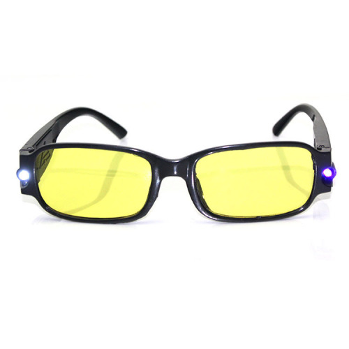 Manufacturer wholesale of lighted magnetic therapy reading glasses, ultraviolet LED money detector, night vision glasses, multi-functional reading glasses with LED lights