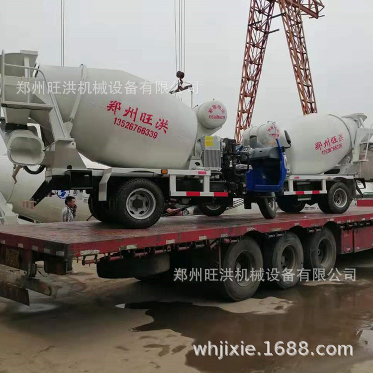 自搅拌运输罐车 小型商混罐车 水泥搅拌车报价 3立方商砼运输车