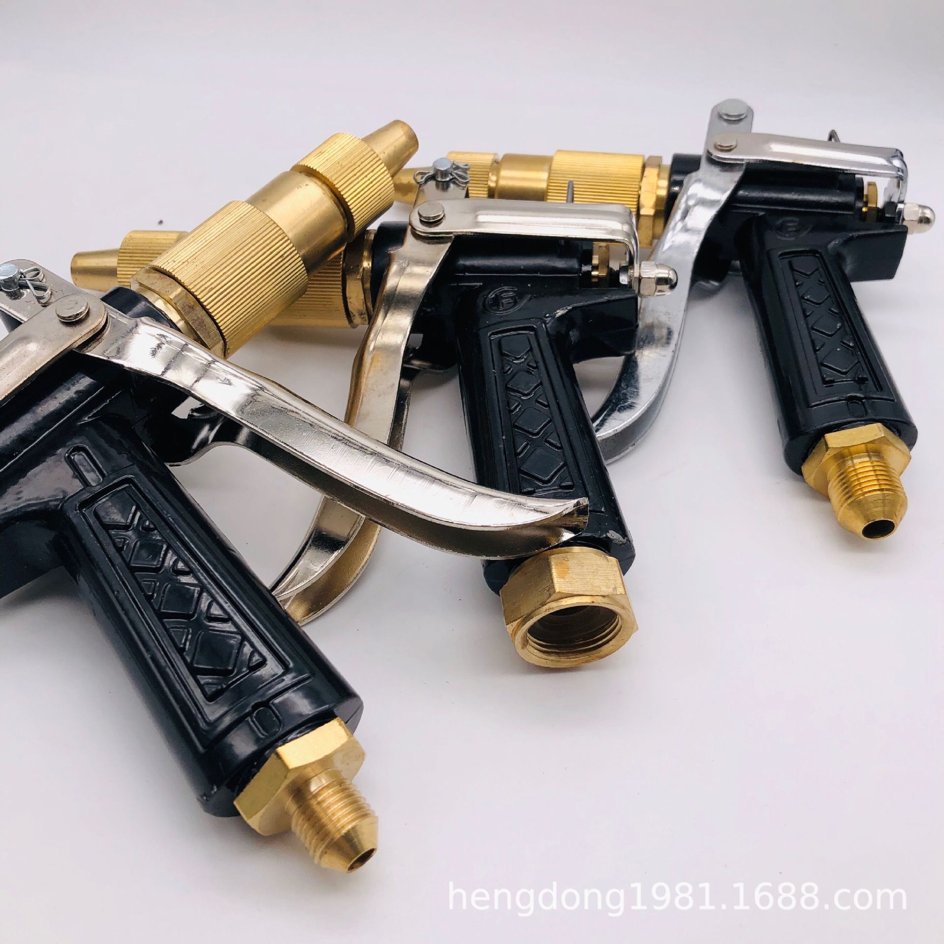 全铜加厚高压力洗车水枪喷头适用黑猫熊猫清洗机2803805558洗车机