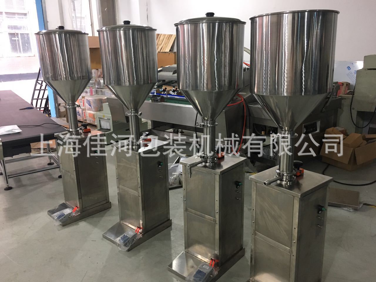 灌装机 上海灌装机  上海厂家供应、定量膏液灌装机
