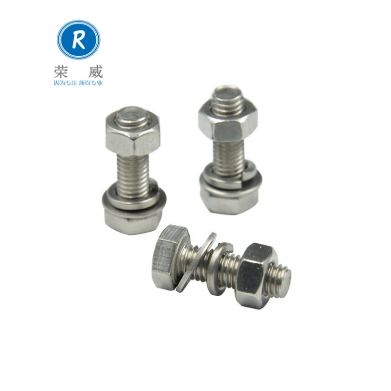 Специальные шестигранные комбинированные подвесные винты M8*25 для кондиционеров, болты для навесной стены, оцинкованные винты, никелированные винты