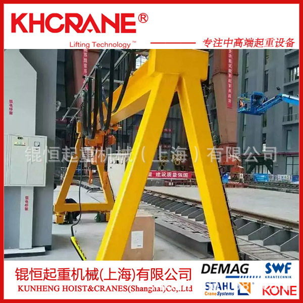 厂家直销1t2t3t移动龙门架手推龙门架龙门吊简易龙门吊简易龙门架