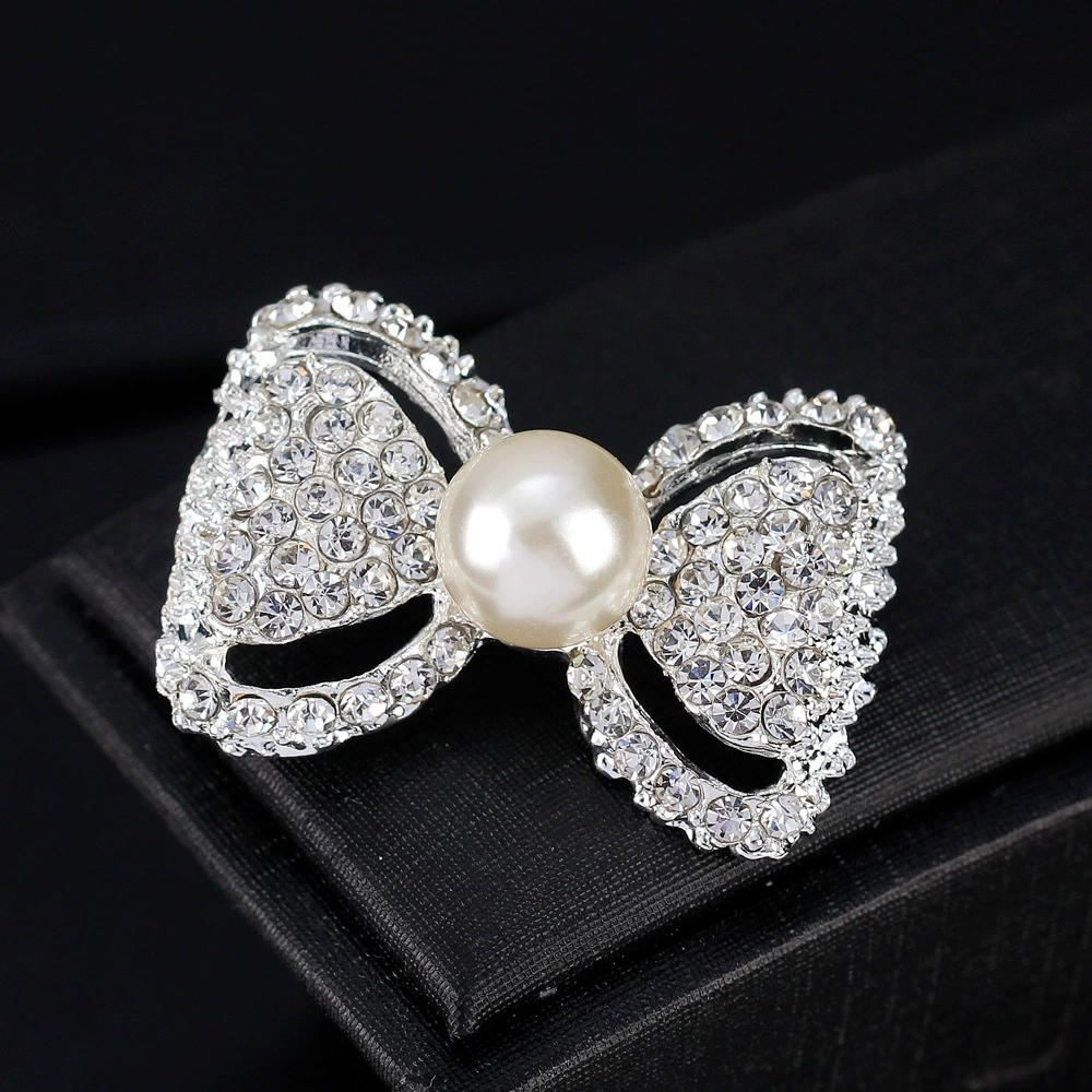Модная универсальная булавка на лацкан костюма с бантом, аксессуар, городской стиль, оптовая продажа