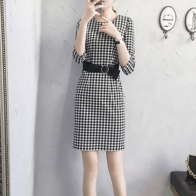 Robe femme en Mélange de fibres chimiques - Ref 3328427 Image 3