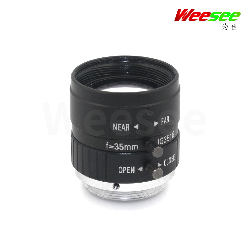 手动光圈镜头 35mm  5MP   C接口  工业高清安防镜头