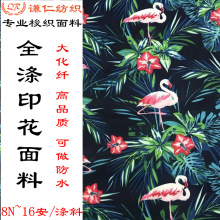 加密白色涤纶平布8安10A12A16大化全涤帆布 鞋帽服装箱包印花底布